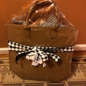 Midnight Bleu Large Purse